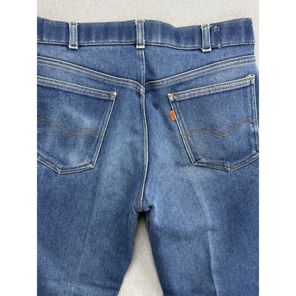 Vintage Levi's Orange Tab Action Jeans Men's Bootcut USA Denim 70s 80s 31x29